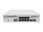 Управляемый L3-коммутатор MikroTik CRS310-8G+2S+IN: 8x RJ45 2.5 Гбит/с и 2x SFP+ 10 Гбит/с