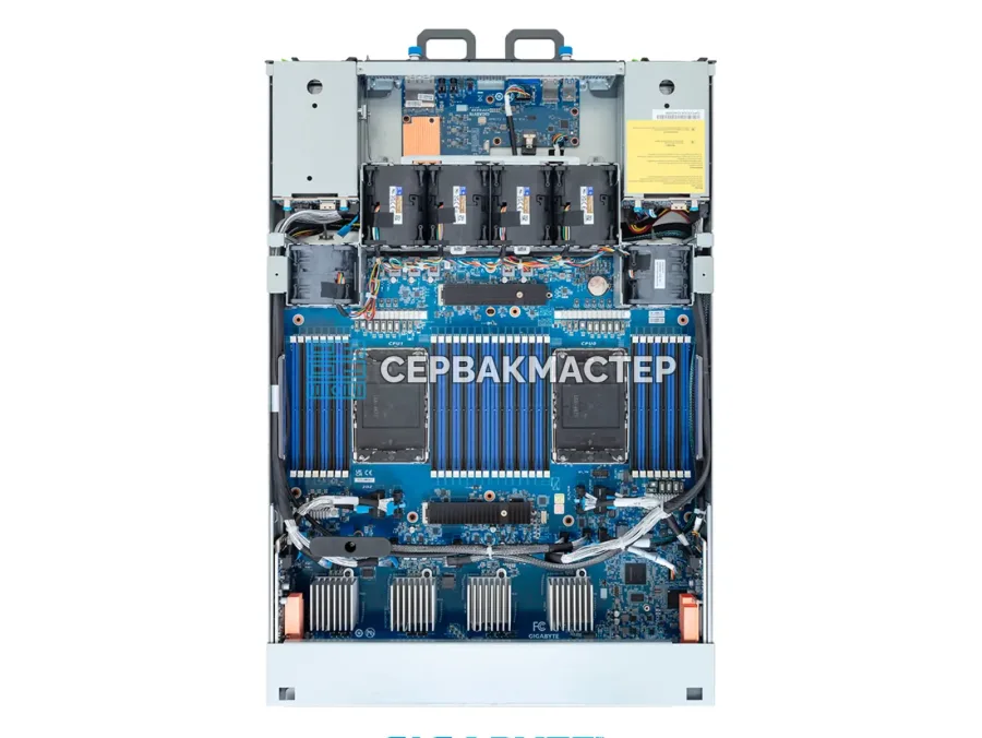 GIGABYTE G894-SD1-AAX5 — 8U GPU-сервер с 8× NVIDIA B200 SXM 180GB (1440 ГБ HBM3e)