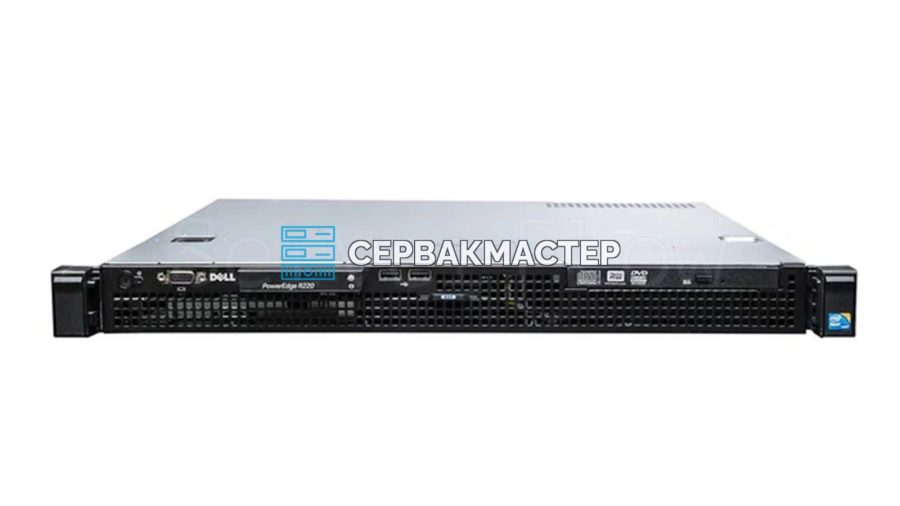 Сервер Dell PowerEdge R220 2LFF, Xeon E3-1230v3, 16GB DDR3, SSD 960GB