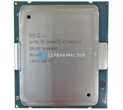 Intel Xeon E7-8893v2 (SR1GZ, 6c/12t, 3.4-3.7GHz, LGA2011, 155W) — купить в СервакМастер