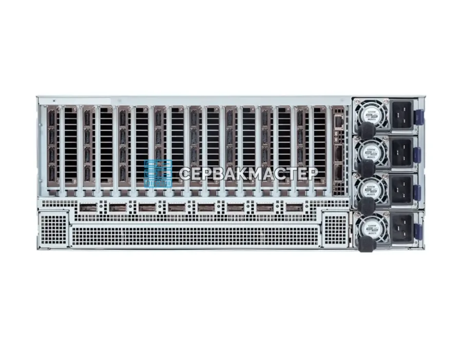 Сервер GIGABYTE XL44-SX2-AAS1 с 8 GPU NVIDIA RTX PRO 6000 Blackwell (768 ГБ GDDR7)