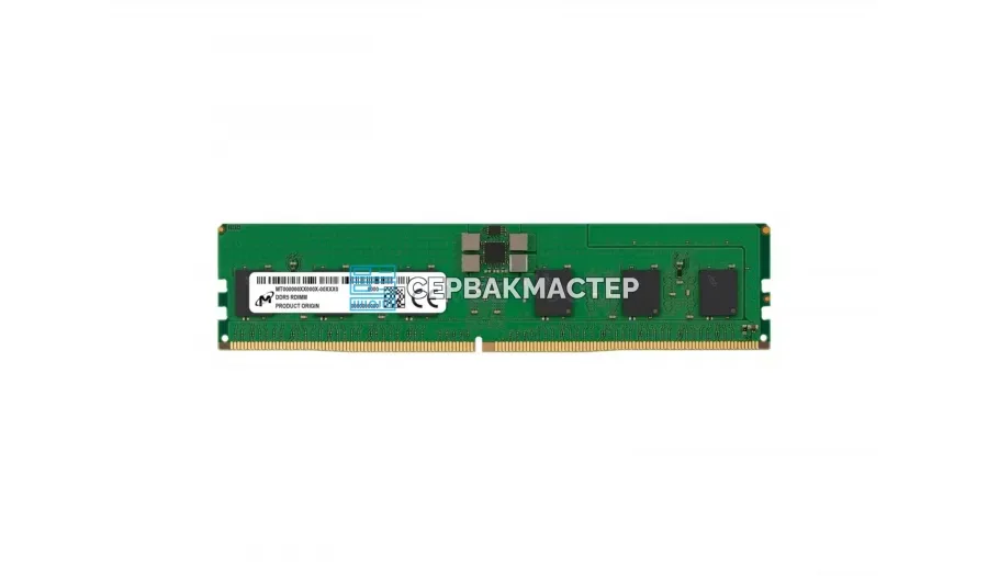 Модуль памяти Samsung 96GB DDR5 ECC RDIMM 4800MHz 2Rx4 M321RYGA0BB0-CQK — купить в СервакМастер