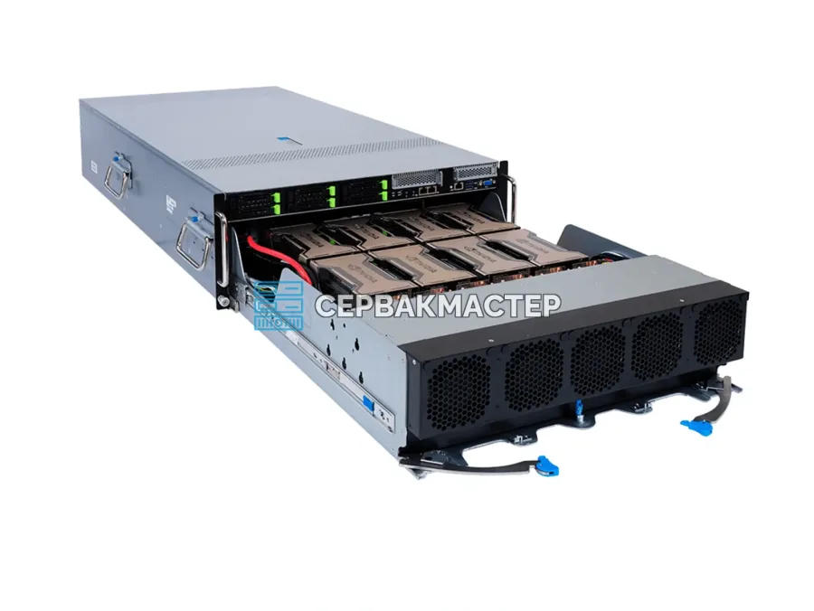 GIGABYTE G492-ZD2 — 4U GPU-сервер с 8× NVIDIA A100 SXM 80GB и 640 ГБ HBM2e