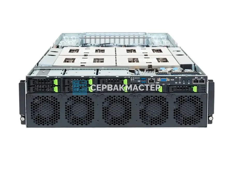 Сервер GIGABYTE G383-R80-AAP1 на 4× AMD Instinct MI300A 128GB HBM3, 3U