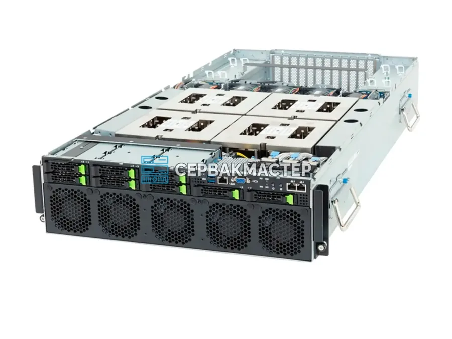 Сервер GIGABYTE G383-R80-AAP1 на 4× AMD Instinct MI300A 128GB HBM3, 3U