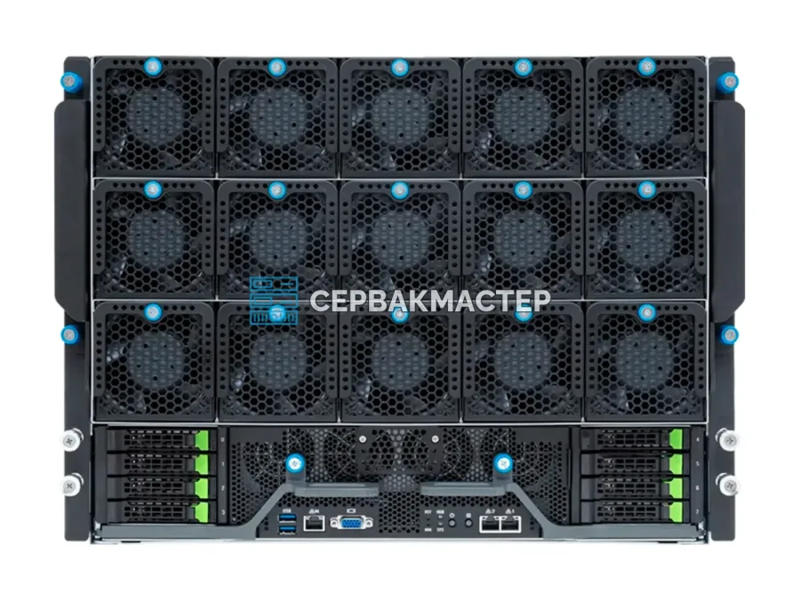 GIGABYTE G894-SD3-AAX7 — 8U GPU-сервер на 8× NVIDIA B300 SXM 180GB для обучения и инференса