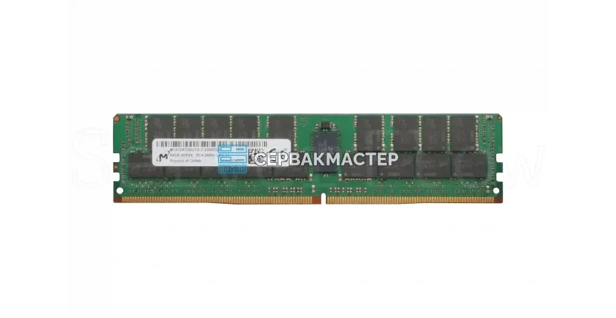 Модуль памяти 32GB DDR4 ECC REG LRDIMM Samsung 2133MHz 4DRx4 LR [M386A4G40DM0-CPB] — купить в СервакМастер