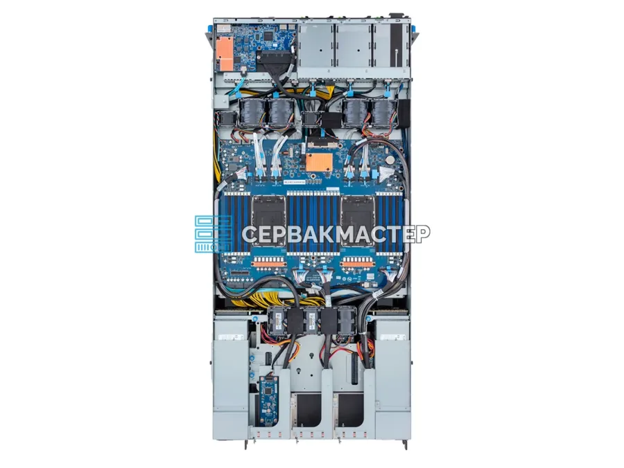 GIGABYTE G593-SD0-AAX1 — GPU-сервер 5U на 8× NVIDIA H100 SXM 80GB
