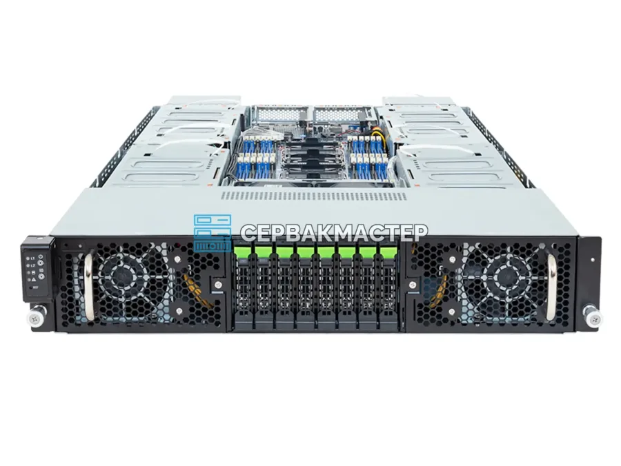 GIGABYTE G294-S42-AAP2 — GPU-сервер 2U с 4× RTX PRO 6000 BSE 96GB, 2× Xeon 6780E и 768 ГБ RAM