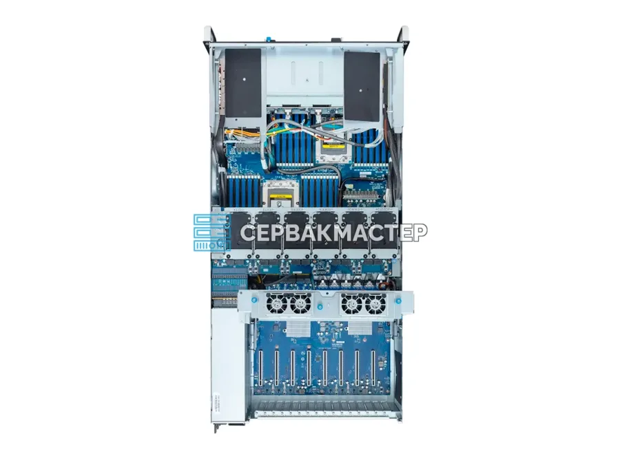 Сервер GIGABYTE G494-ZB1-AAP2 с 8x NVIDIA H200 NVL 141GB, 4U, 2x AMD EPYC