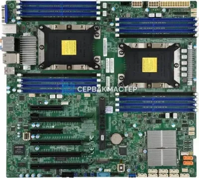 Серверная материнская плата Supermicro X11DAI-N — E-ATX, 2x LGA3647, 16 DIMM [MBD-X11DAi-N] — купить в СервакМастер