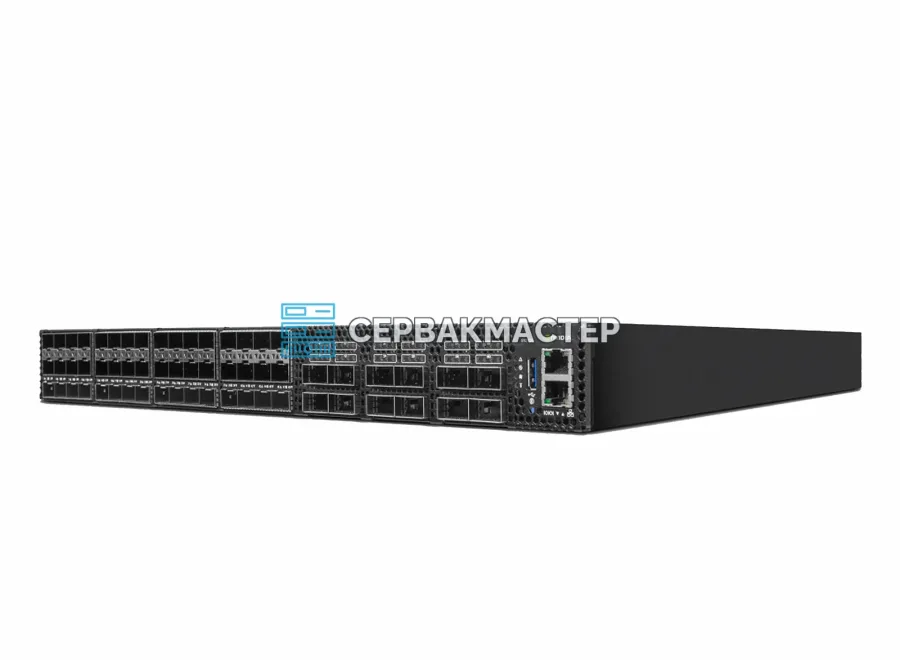 Коммутатор NVIDIA MSN3420-CB2RO: 48× SFP28 25 Гбит/с и 12× QSFP28 100 Гбит/с [920-9N213-00R7-0N0]