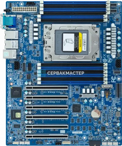 Серверная материнская плата Gigabyte ME03-CE1 Rev 1.0 ATX, сокет SP6, 12 DIMM — купить в СервакМастер