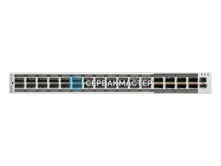 Коммутатор Arista DCS-7050CX4-24D8-R: 24x QSFP56 200G и 8x QSFP-DD 400G, L3, EOS