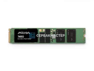 SSD-накопитель Micron 7450 MAX 800GB M2 [MTFDKBA800TFS-1BC1ZABYY]
