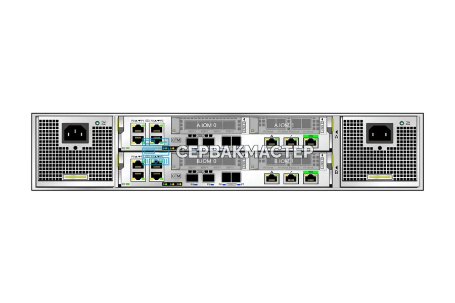 СХД Huawei OceanStor 2200 V5: FC 32 Гбит/с, iSCSI 25 Гбит/с, 2U, 24 SFF