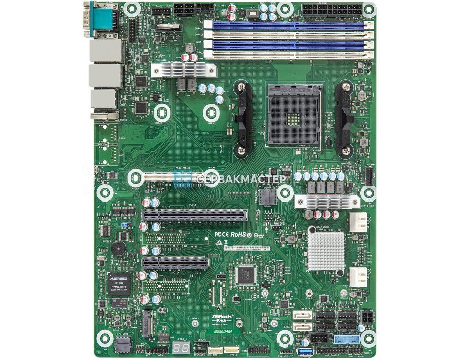 Серверная материнская плата Tyan S8030 ATX SP3, 8 DIMM DDR4 [S8030GM4NE-2T] — купить в СервакМастер