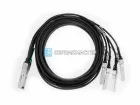 Breakout DAC-кабель 10Gtek QSFP+ to 4x SFP+, 3 м [CAB-Q10/4S-P3M]