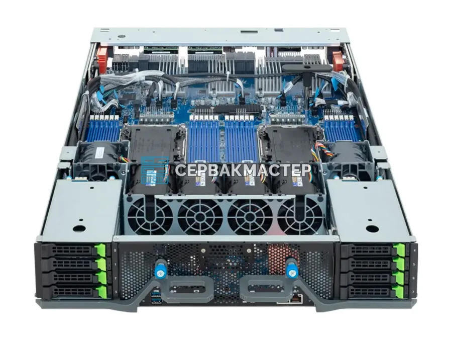 GIGABYTE G894-AD1-AAX5 — GPU-сервер 8U на 8× NVIDIA B200 SXM 180GB