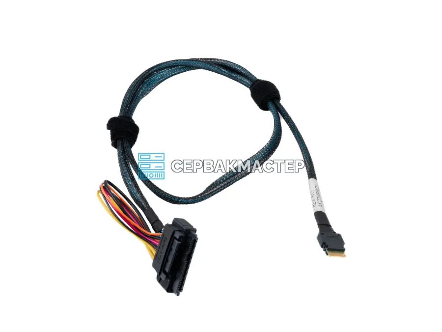 Кабель Slimline SAS SFF8654-4i – U2/U3 (SFF8639) 1 м для NVMe-накопителей