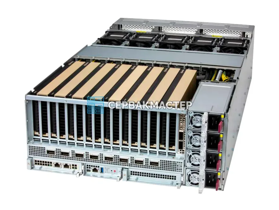 Supermicro SYS-422GL-FNR2 с 8× NVIDIA H200 NVL 141GB — GPU-сервер 4U для LLM и HPC