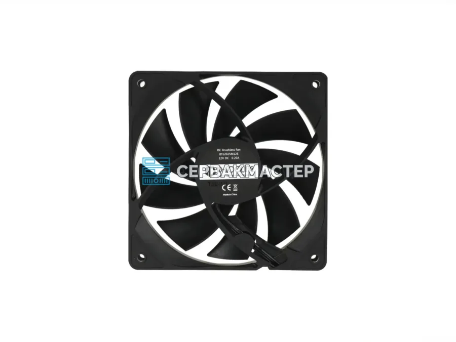 Корпусный вентилятор ID-COOLING FL-12025K 120mm, 1250 об/мин, 21 дБА