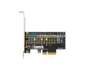 Переходник PCIe 4.0 x4 на 1x M.2 NGFF 2280, Low profile