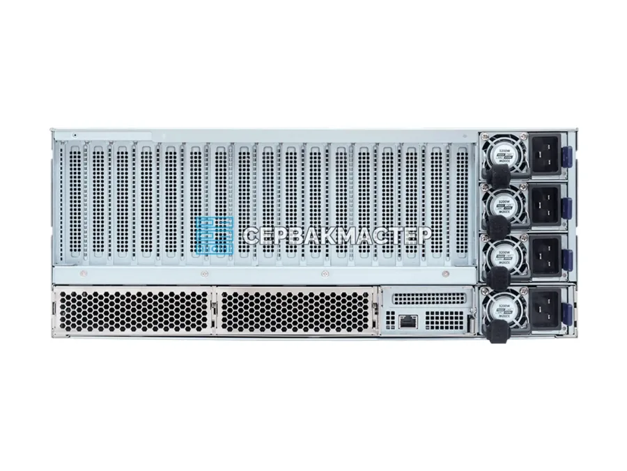 Сервер GIGABYTE XL43-ZX0-AAS2 с 8x NVIDIA H200 NVL 141GB, 4U, AMD EPYC