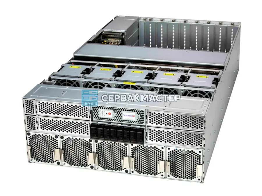 Supermicro SYS-422GL-NR с 8× NVIDIA H200 NVL 141GB — GPU-сервер 4U