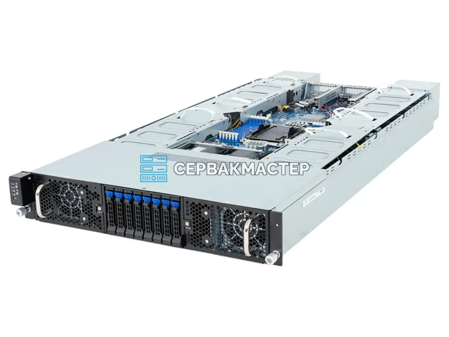 GIGABYTE G294-A22-AAP2 — GPU-сервер 2U с 4× RTX PRO 6000 BSE 96GB, Xeon 6944P и 1,1 ТБ RAM