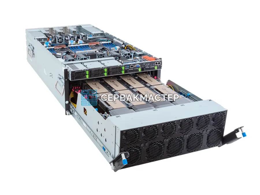 GIGABYTE G593-SD0-AAX1 — GPU-сервер 5U на 8× NVIDIA H100 SXM 80GB