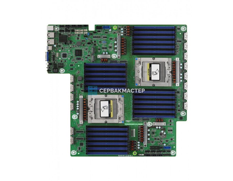 Серверная материнская плата Gigabyte MZ32-AR1 Rev 3.0 (E-ATX, SP3, 16 DIMM) — купить в СервакМастер
