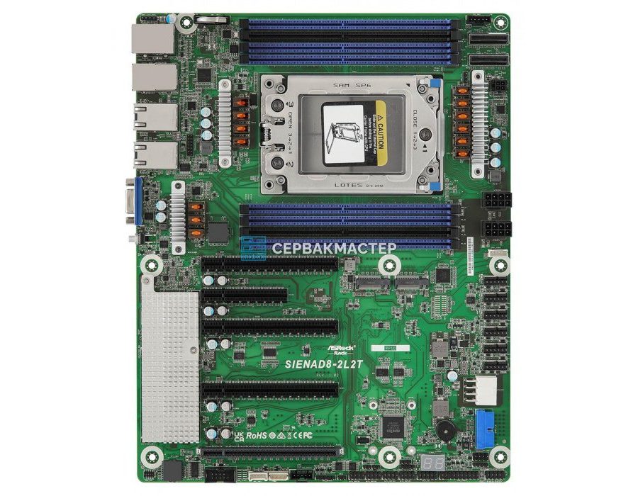 Материнская плата X13SCH-SYS MBD-X13SCH-SYS (LGA1700, Intel Xeon E-2400, MicroATX, до 128GB DDR5) — купить в СервакМастер
