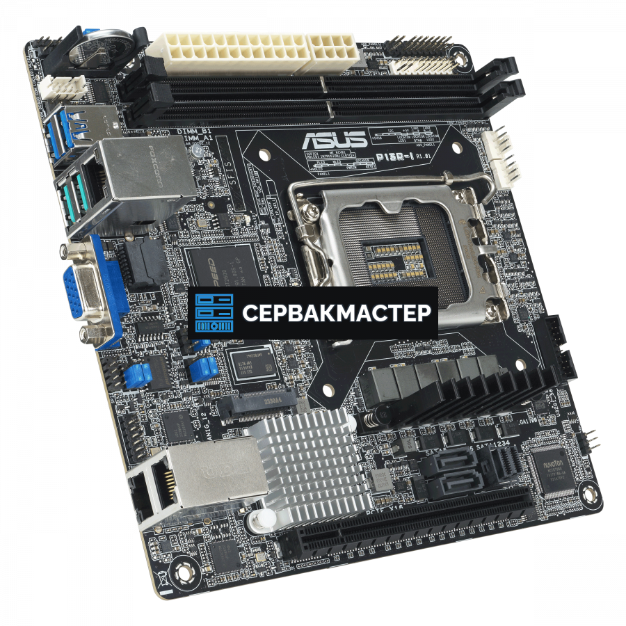 Материнская плата ASUS P13R-I Mini-ITX LGA1700 2 DIMM P13R-I — купить в СервакМастер