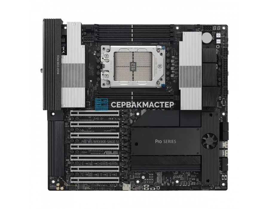 ASUS Pro WS WRX90E-SAGE SE (EEB, sTR5, 8 DIMM) — купить в СервакМастер