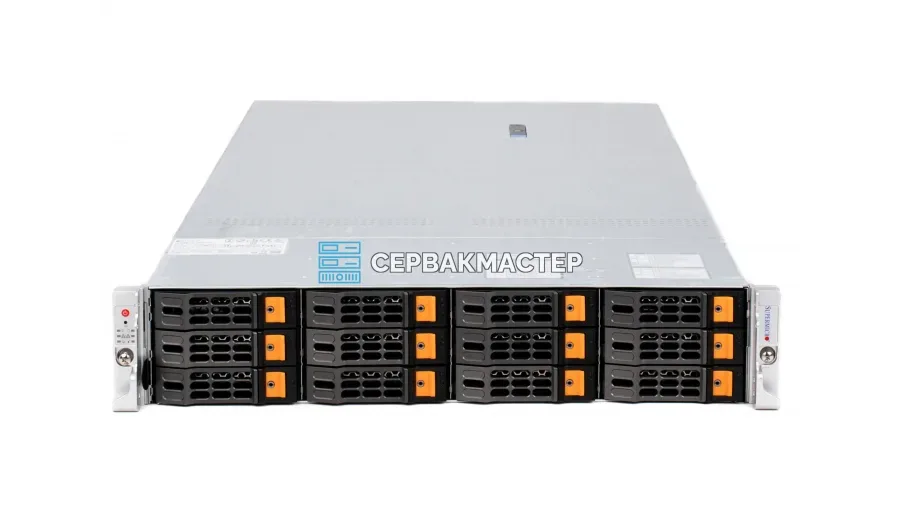 Купить сервер Supermicro 4028GR-TR: 6× AMD Radeon AI PRO R9700 32GB + 2× Xeon E5-2697Av4 — СервакМастер