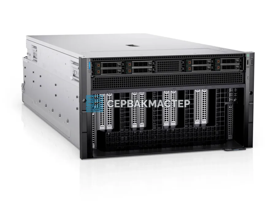 Сервер DELL PowerEdge XE9680 с 8× AMD Instinct MI300X 192GB (1536 ГБ HBM3)