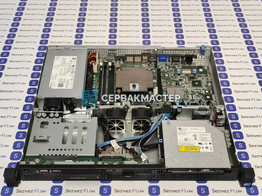 Сервер Dell PowerEdge R220 2LFF, Xeon E3-1230v3, 16GB DDR3, SSD 960GB