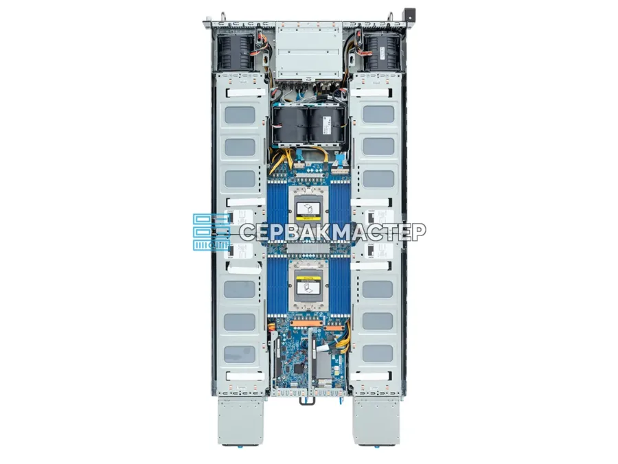 GPU-сервер GIGABYTE G294-Z42-AAP2: 4× RTX PRO 6000 BSE 96GB, 2× EPYC 9115, 768GB RAM