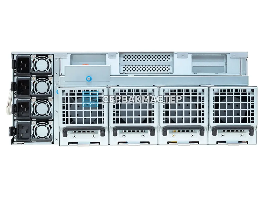 Сервер GIGABYTE G494-ZB4-AAP2 для ИИ: 8× RTX PRO 6000 BSE 96GB, 2× EPYC 9655, 768GB RAM