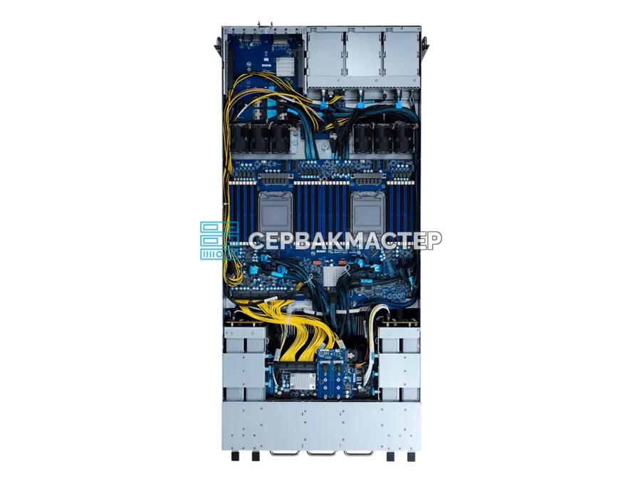GIGABYTE G492-ID0 — GPU-сервер 4U с 8× NVIDIA A100 SXM 80GB (640 ГБ HBM2e)