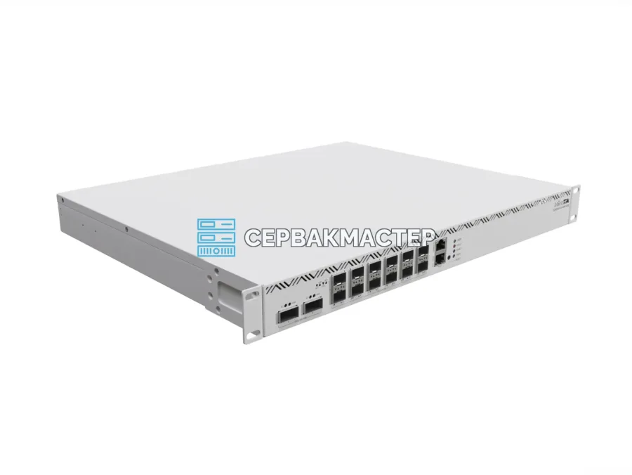 Маршрутизатор-коммутатор MikroTik CCR2216-1G-12XS-2XQ: 12x SFP28 25G, 2x QSFP28 100G