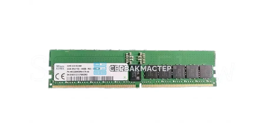 Модуль памяти HPE 8GB DDR4 ECC UDIMM 3200MHz 1Rx8 P43016-B21 — купить в СервакМастер