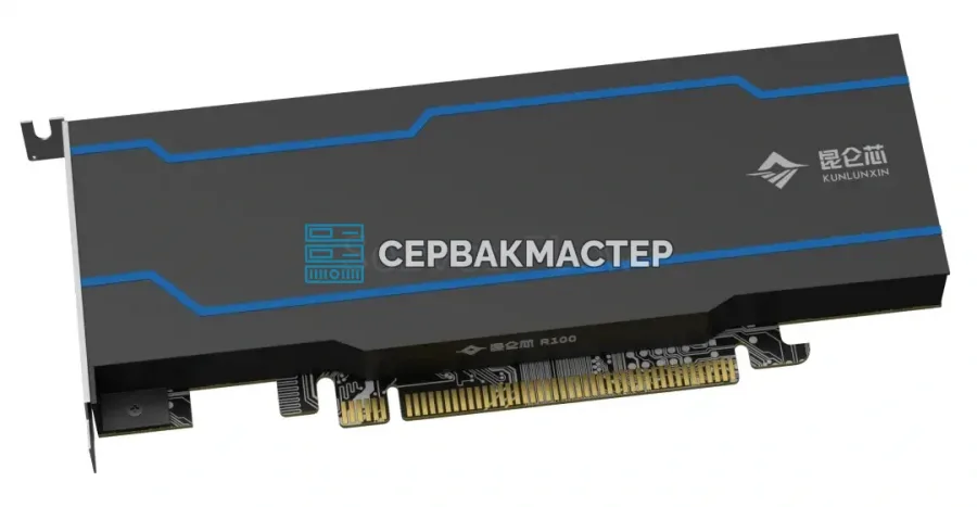 ИИ-ускоритель Baidu Kunlun R100 12 GB GDDR6 (PCIe Gen4 x16) — купить в СервакМастер