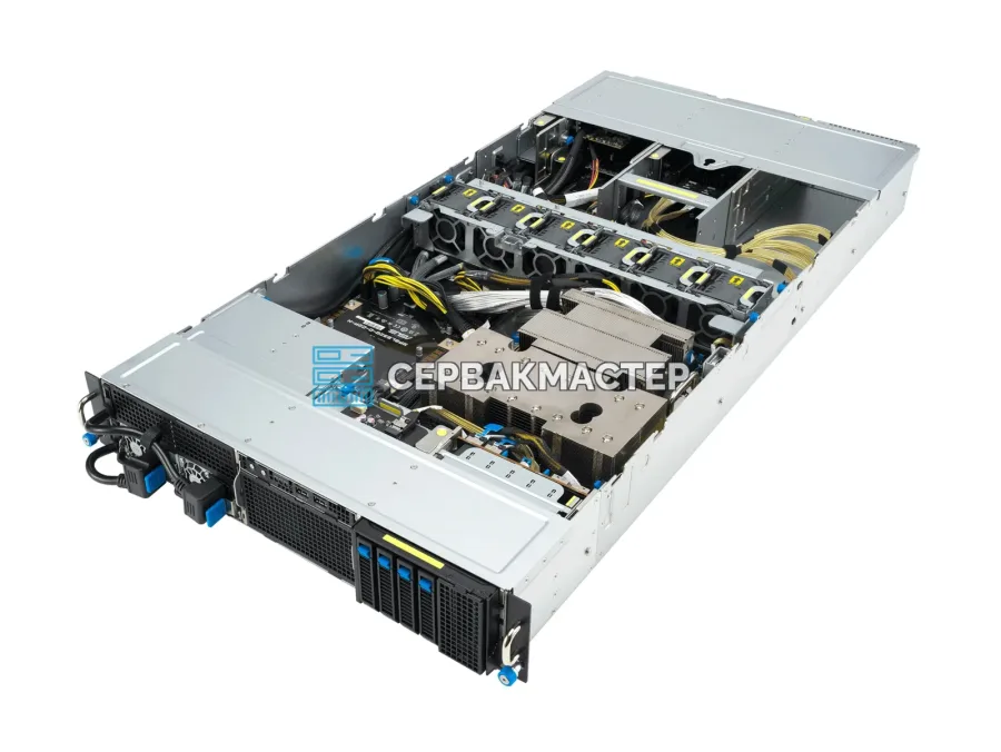 Сервер ASUS ESC NM1-E1 на NVIDIA GH200: 96 ГБ HBM3, 480 ГБ LPDDR5X, 2U