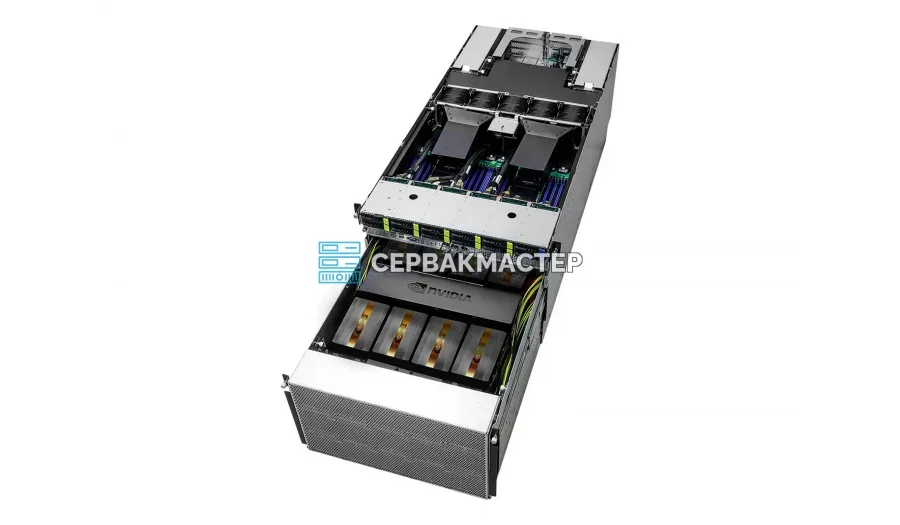 AI-сервер Phanteks Enthoo Pro 2 Server Edition: 4× AMD Instinct MI100 32GB, EPYC 7702, 512GB DDR4 ECC — СервакМастер
