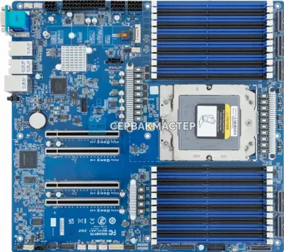 Материнская плата GIGABYTE MZ33-AR1 Rev 3 (E-ATX, 1x SP5, 24 DIMM) — купить в СервакМастер