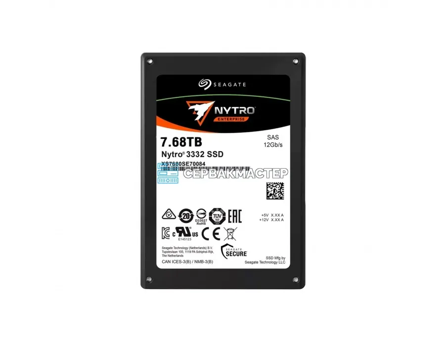 SSD-накопитель Seagate (Lenovo) Nytro 3750 SED SAS 12G 400GB [XS400ME70055]