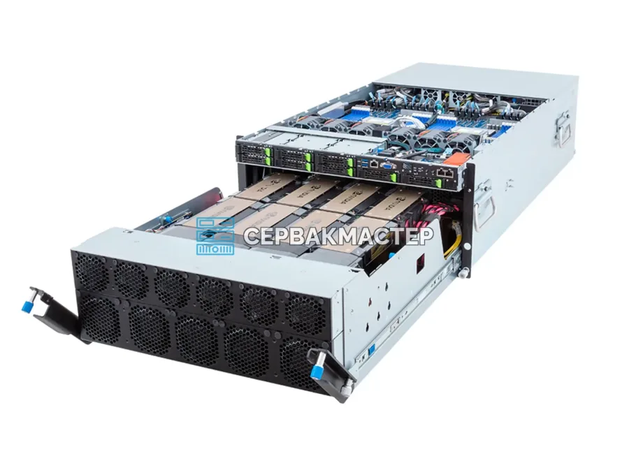 GIGABYTE G593-ZD1-AAX3 — GPU-сервер 5U на 8× NVIDIA H200 SXM 141GB