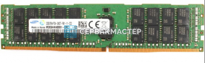 Модуль памяти Samsung 32GB DDR4 ECC REG 2400MHz 4DRx4 LRDIMM M386A4G40DM1-CRC — купить в СервакМастер